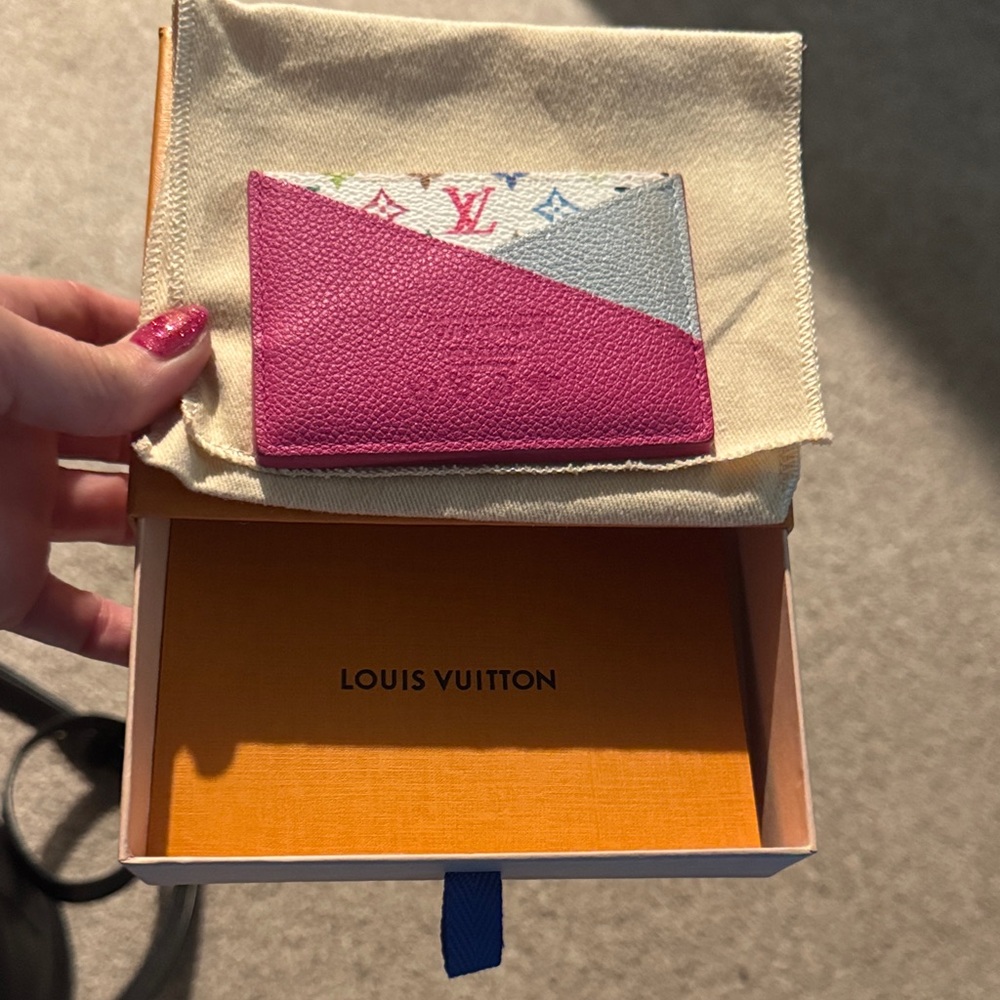 LOUIS VUITTON X TAKASHI MURAKAMI CARD CASE LIMITED EDITION 2025